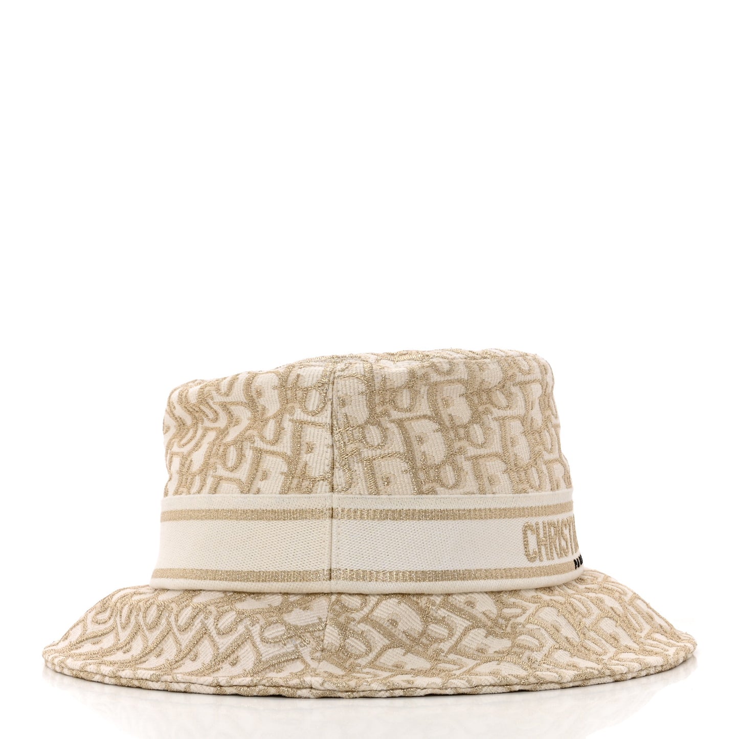 Oblique Bucket Hat 56 Beige