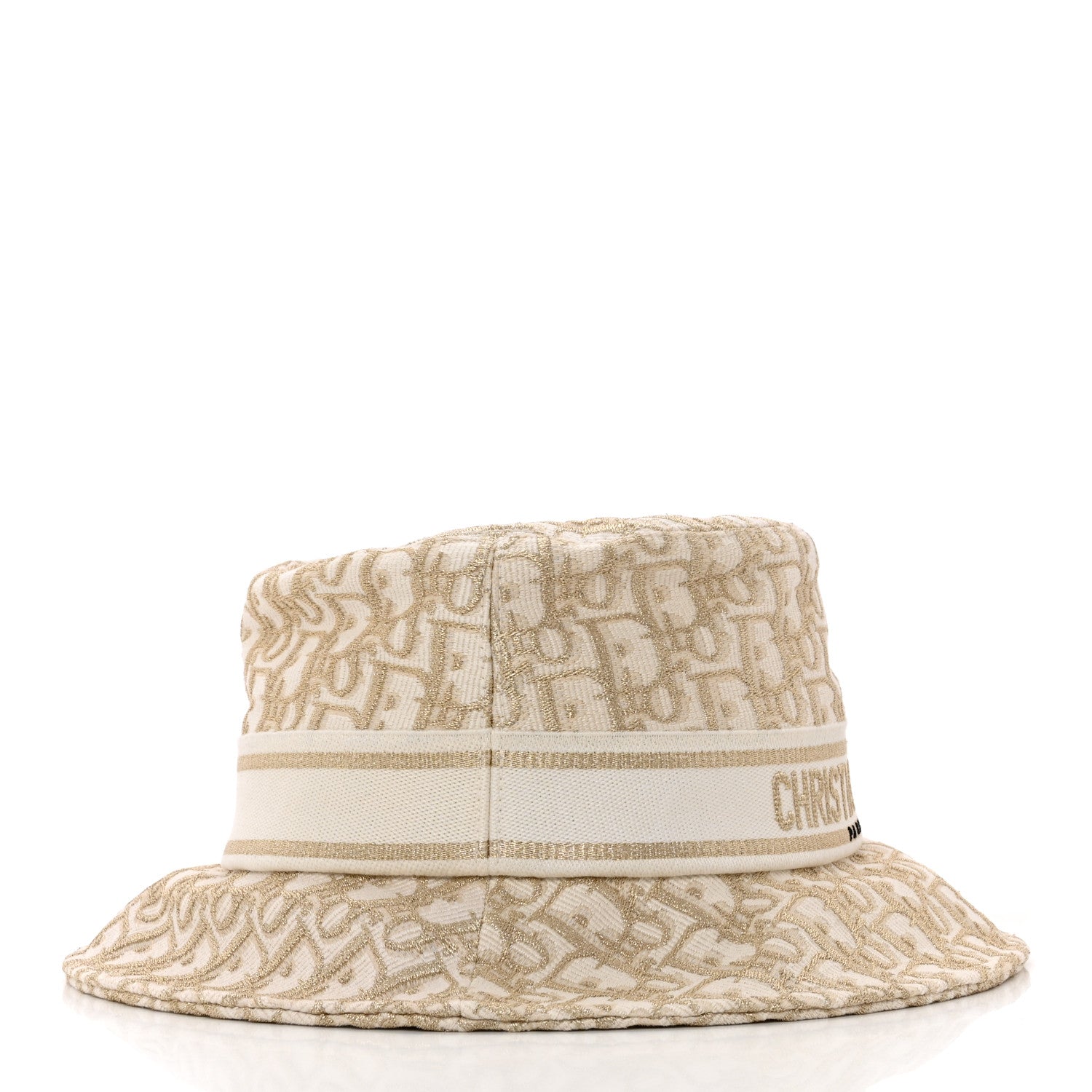 Christian Dior Oblique Bucket Hat 56 Beige 5 of 9