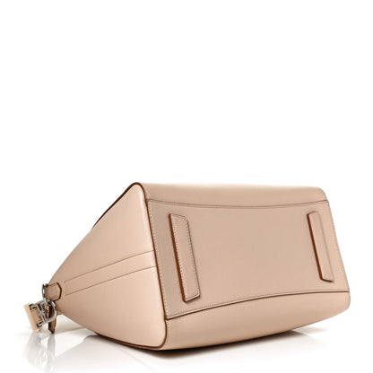 Givenchy Calfskin Plexiglass Medium Antigona Light Beige 3 of 9