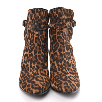 Saint Laurent Suede Blake Ankle Boots 39.5 Leopard 2 of 8
