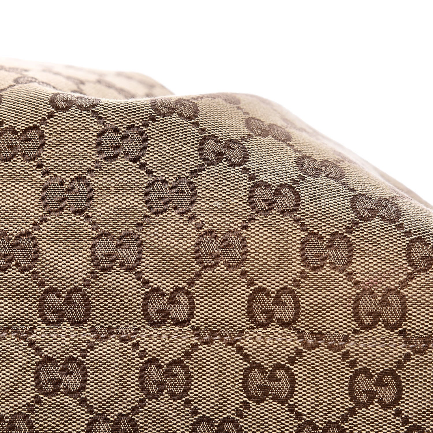 Gucci Monogram Large Sukey Tote Brown 10 of 11