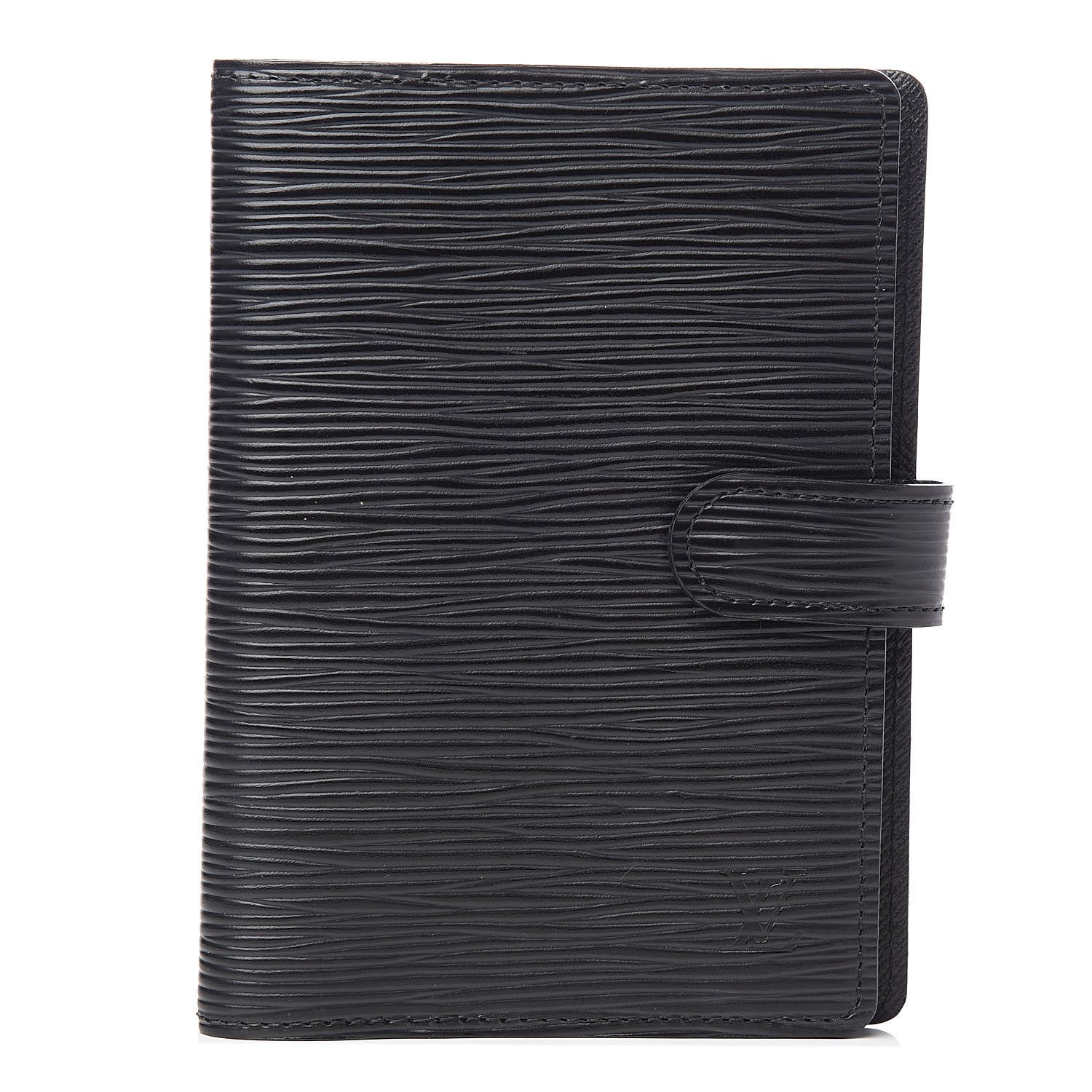 Louis Vuitton Epi Small Ring Agenda Cover Black 1 of 6