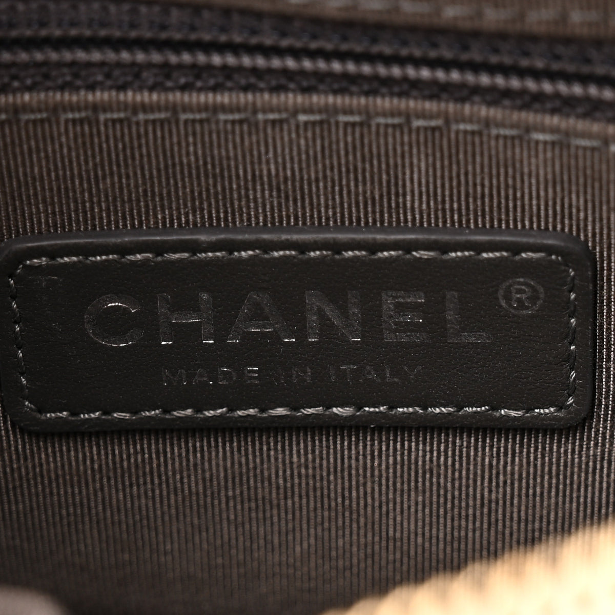 Chanel Tweed Calfskin Quilted Small Gabrielle Hobo Ivory Black 6 of 11