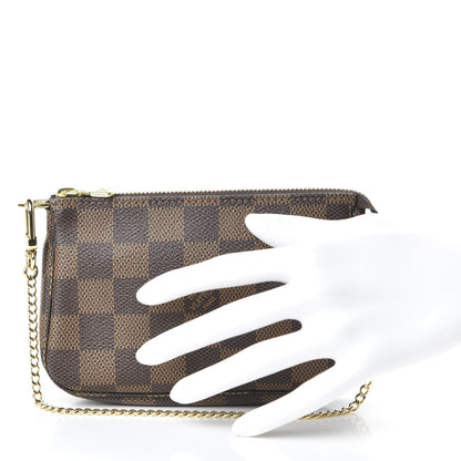 Louis Vuitton Damier Ebene Mini Pochette Accessories 2 of 11