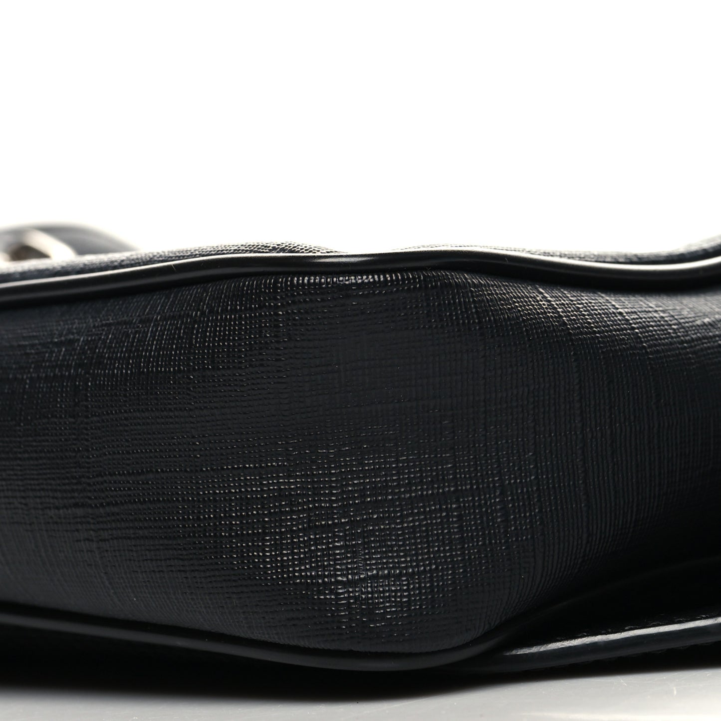 Soft GG Supreme Monogram Web Belt Bag Black Grey