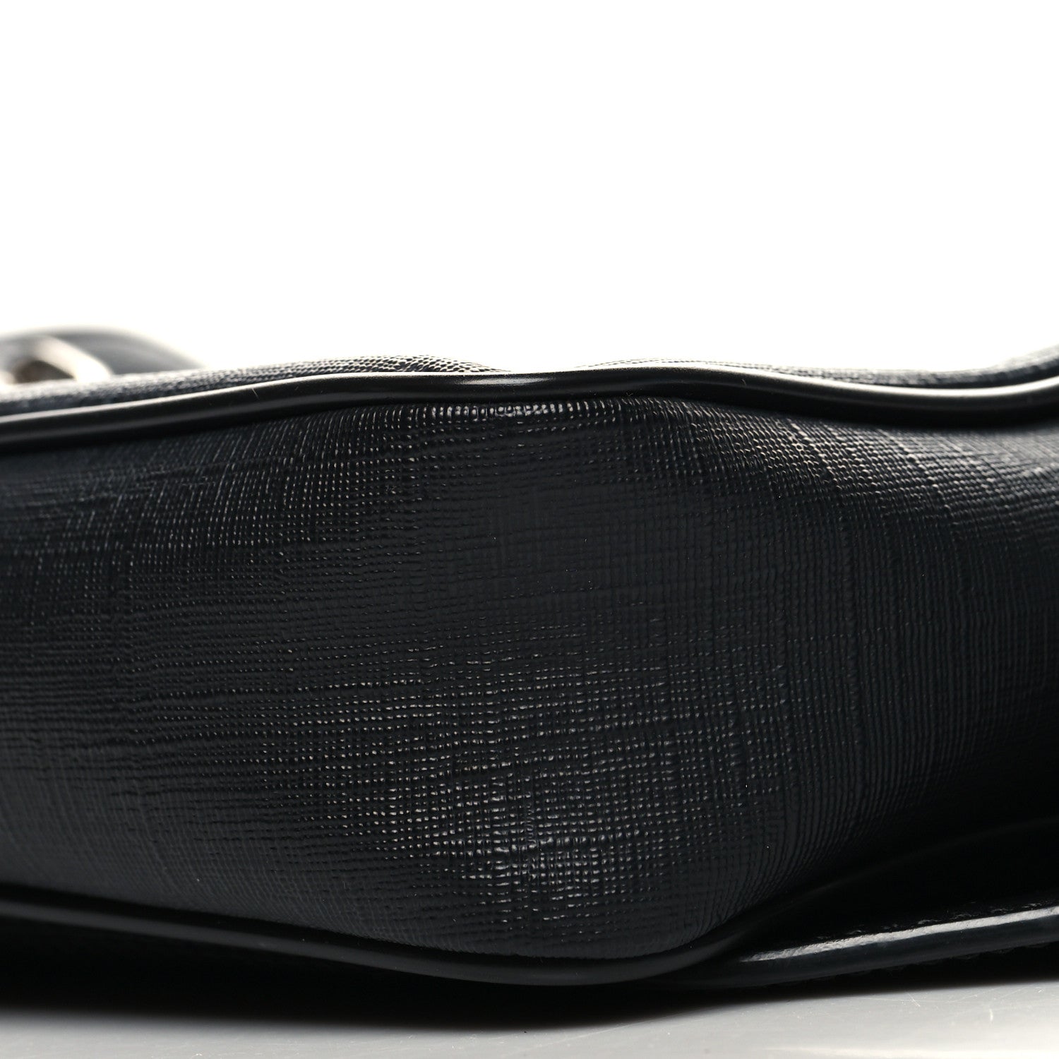 Gucci Soft GG Supreme Monogram Web Belt Bag Black Grey 11 of 12