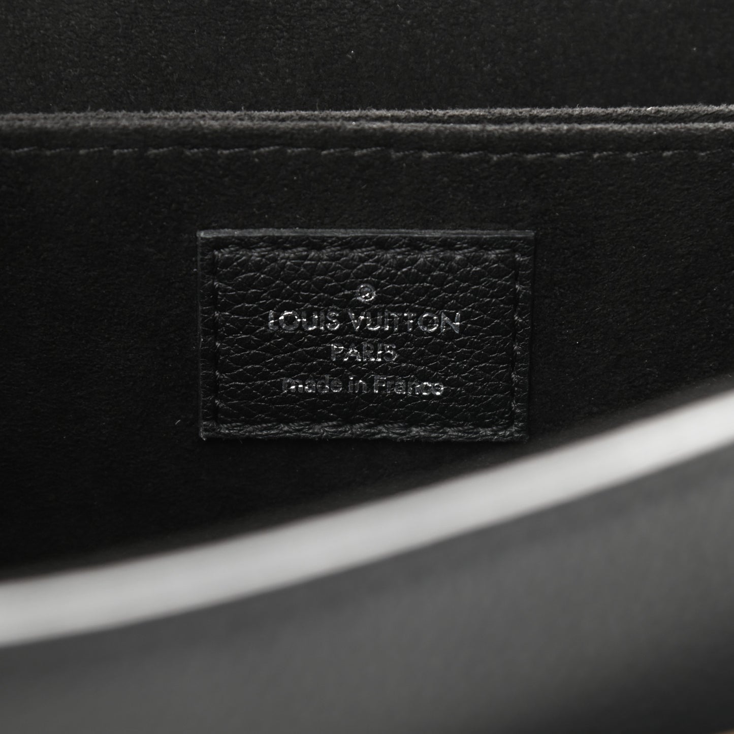 Soft Calfskin My Lockme Top Handle Vanille Black