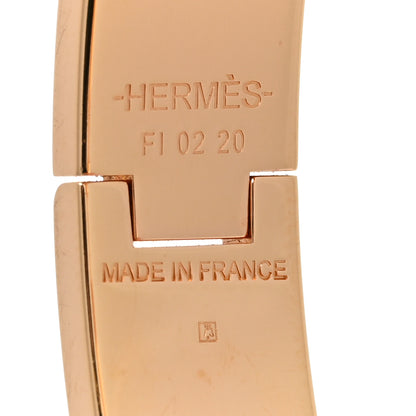 Hermes Enamel Narrow Print Zebres De Tanzania Clic Clac H Bracelet PM Color Patch 4 of 6