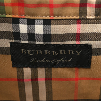 Burberry Vintage Rainbow Check Shopper Tote White 6 of 8