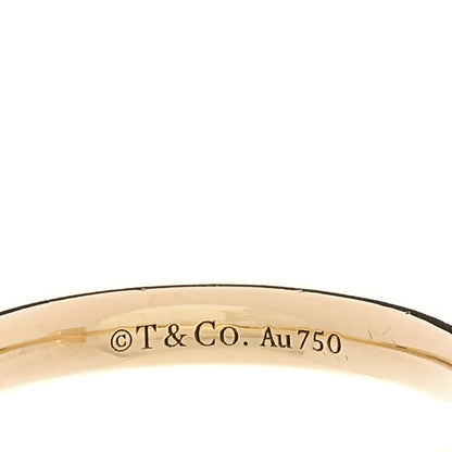 Tiffany 18K Yellow Gold T T1 Ring 49 5 4 of 5