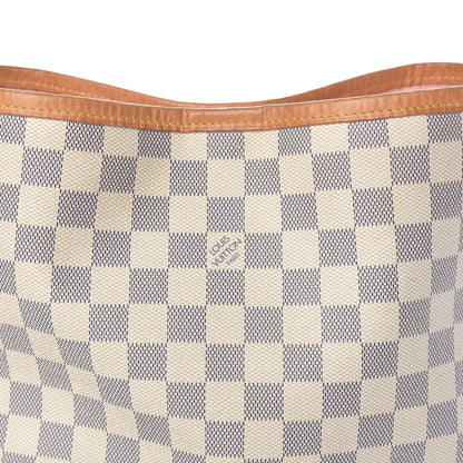 Louis Vuitton Damier Azur Delightful PM Rose Ballerine 8 of 12