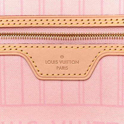 Louis Vuitton Damier Azur Neo Neverfull GM Rose Ballerine 7 of 10