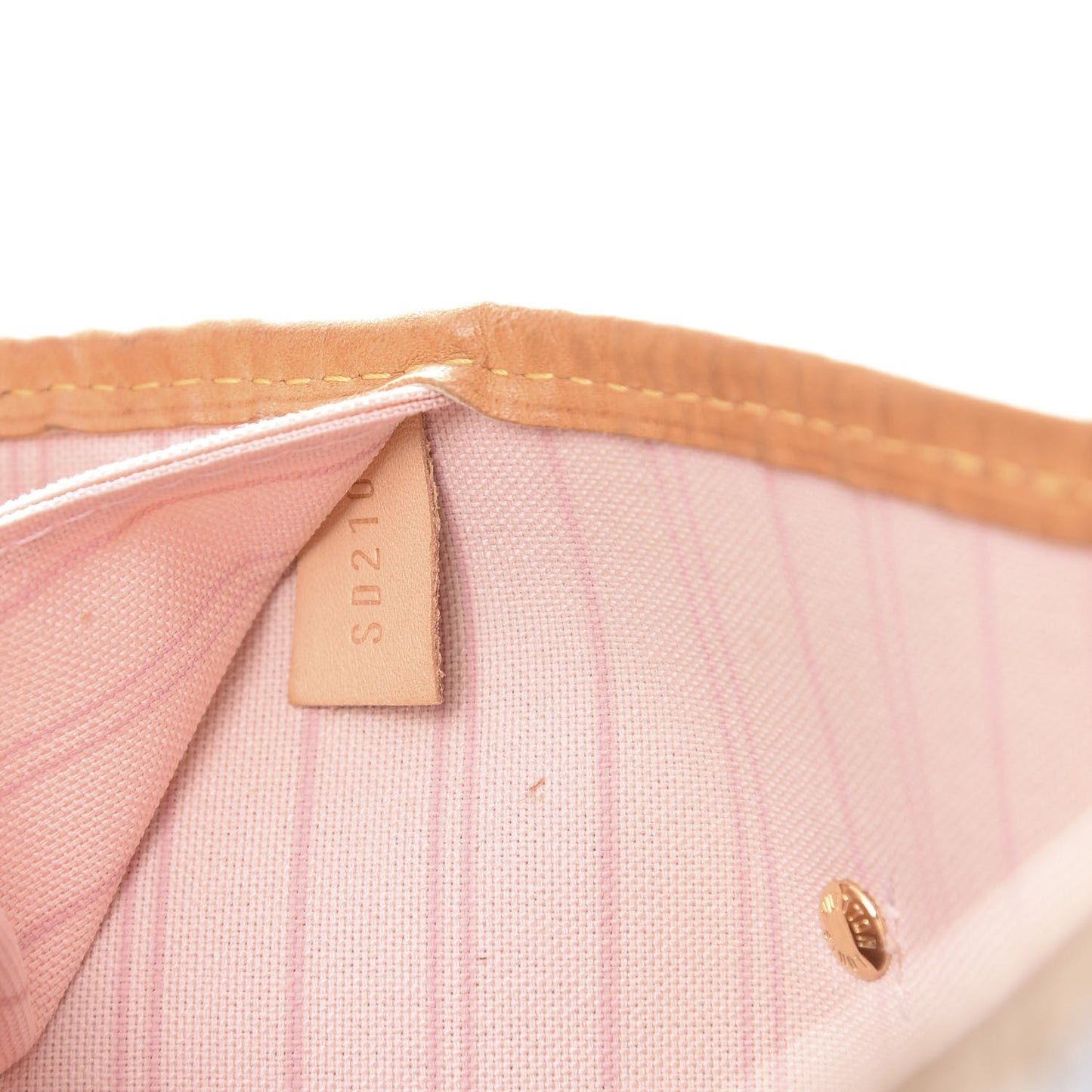 Damier Azur Neo Neverfull MM Rose Ballerine