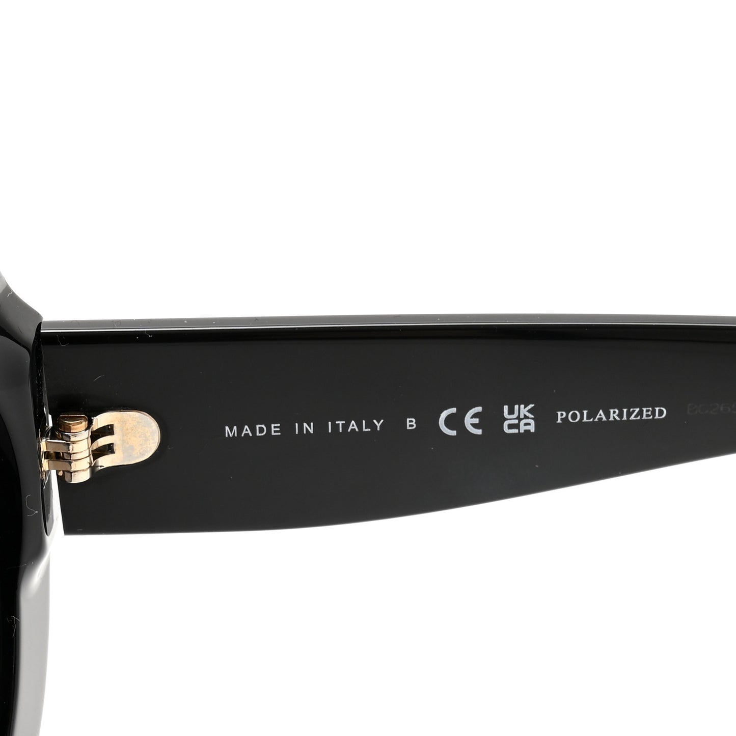 Acetate Polarized Oval CC Sunglasses 5469-B-A