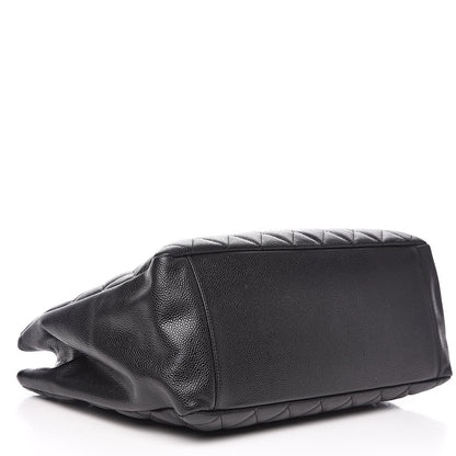 Chanel Caviar Quilted Grand Shopping Tote GST Black 4 of 16