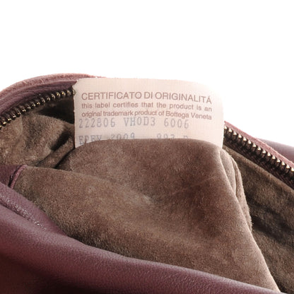 Bottega Veneta Lambskin Woven Small Loop Hobo Grape 8 of 8