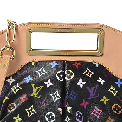 Louis Vuitton Monogram Multicolor Judy MM Black 8 of 8