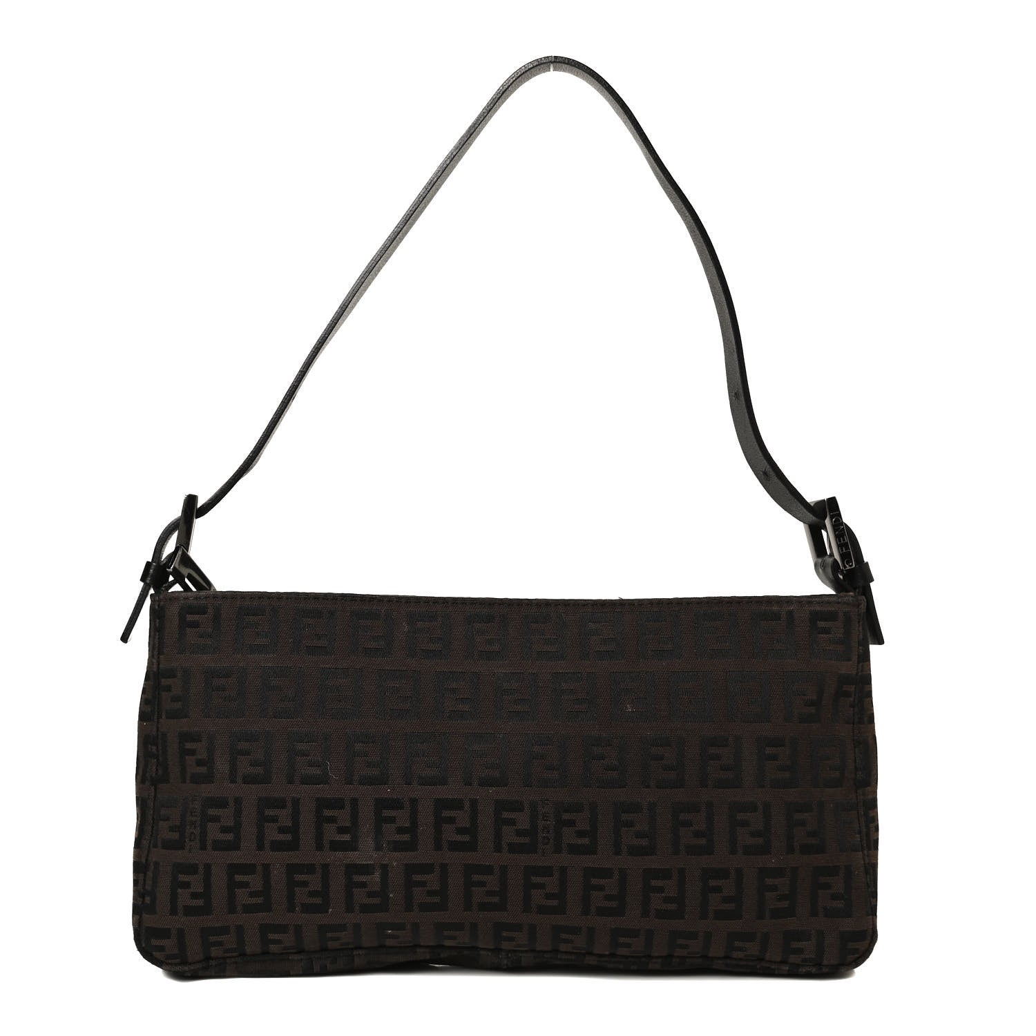 Fendi Zucchino Pochette Tobacco Moro 1 of 12