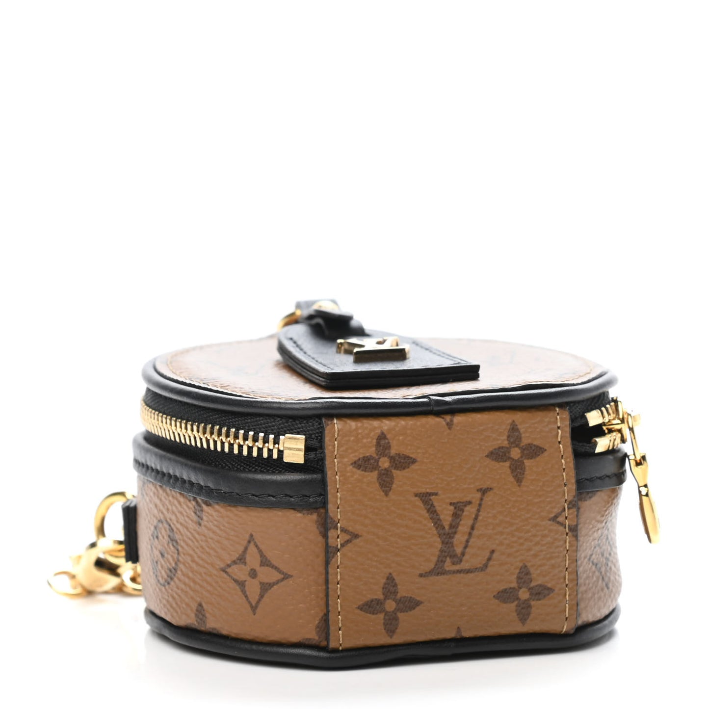 Reverse Monogram Boite Chapeau Necklace