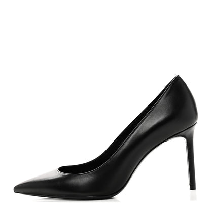Saint Laurent Calfskin Anja 85 Pumps 36 Manto Naturale 2 of 19