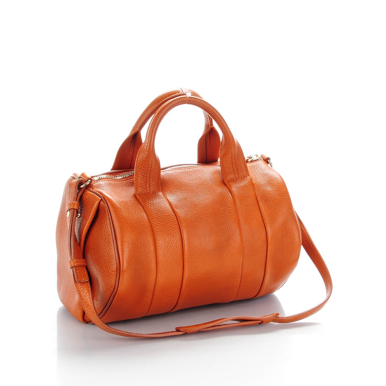 Alexander Wang Soft Lambskin Rocco Heritage Pale Gold Hardware 3 of 7