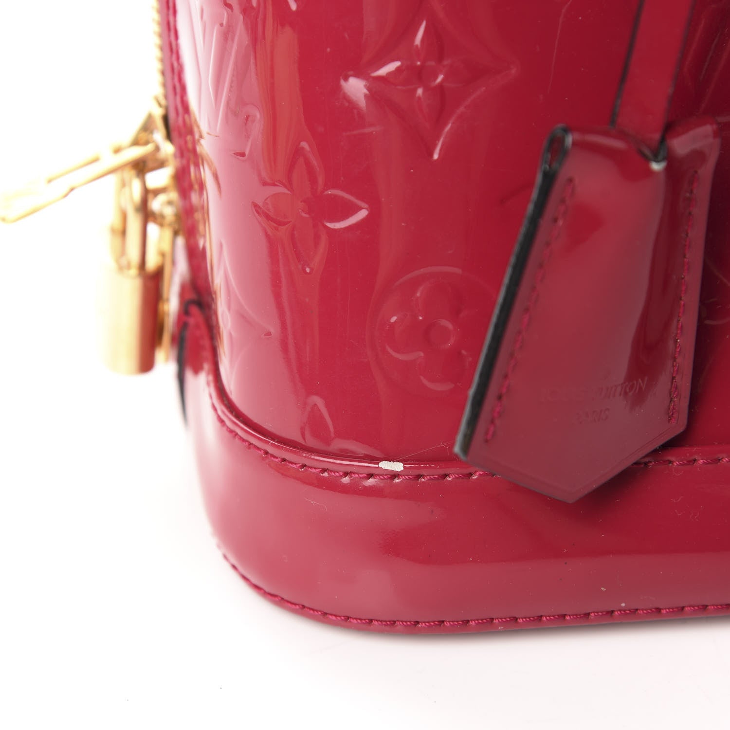 Louis Vuitton Vernis Alma PM Rose Indien 8 of 11