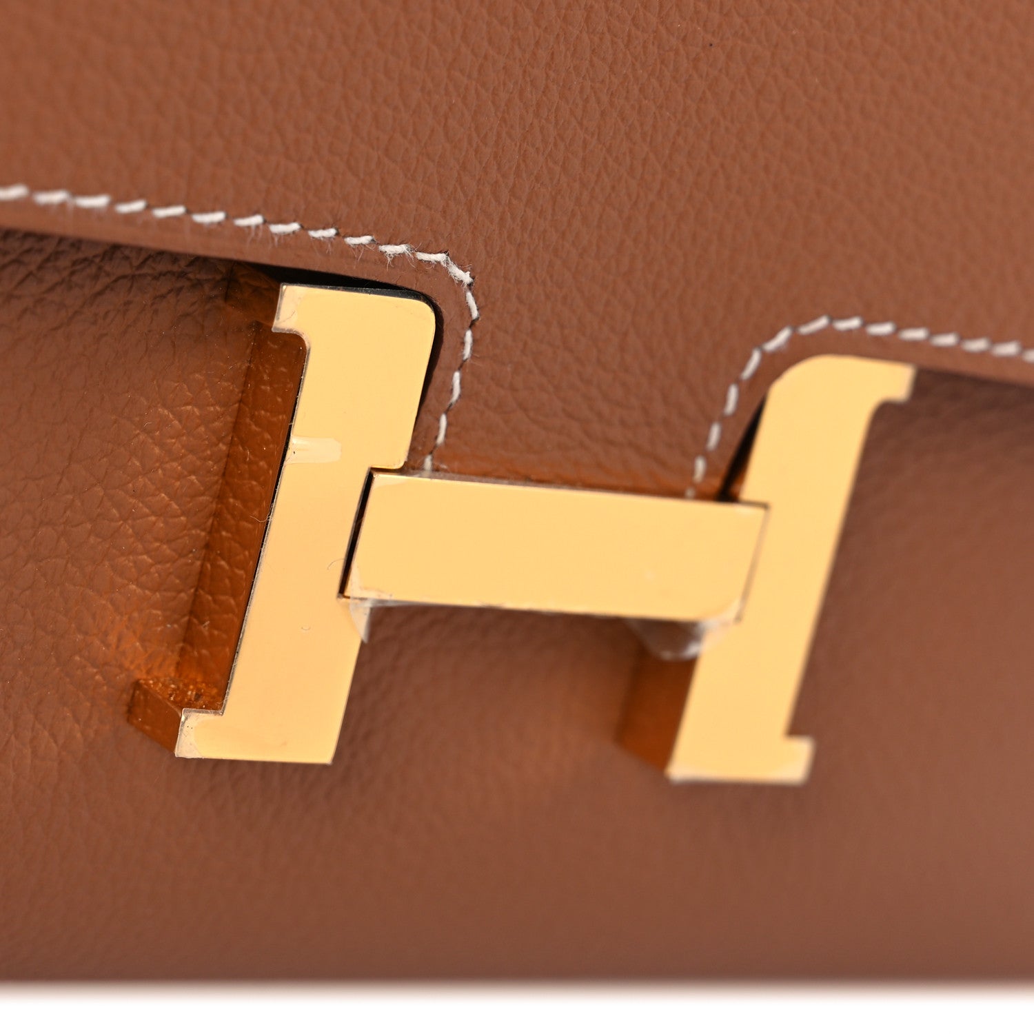 Hermes Evercolor Constance Wallet To Go Gold 11 of 12