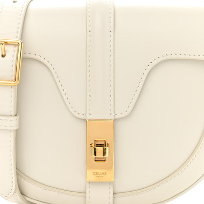 Celine Satinated Calfskin Besace Small 16 White 8 of 11