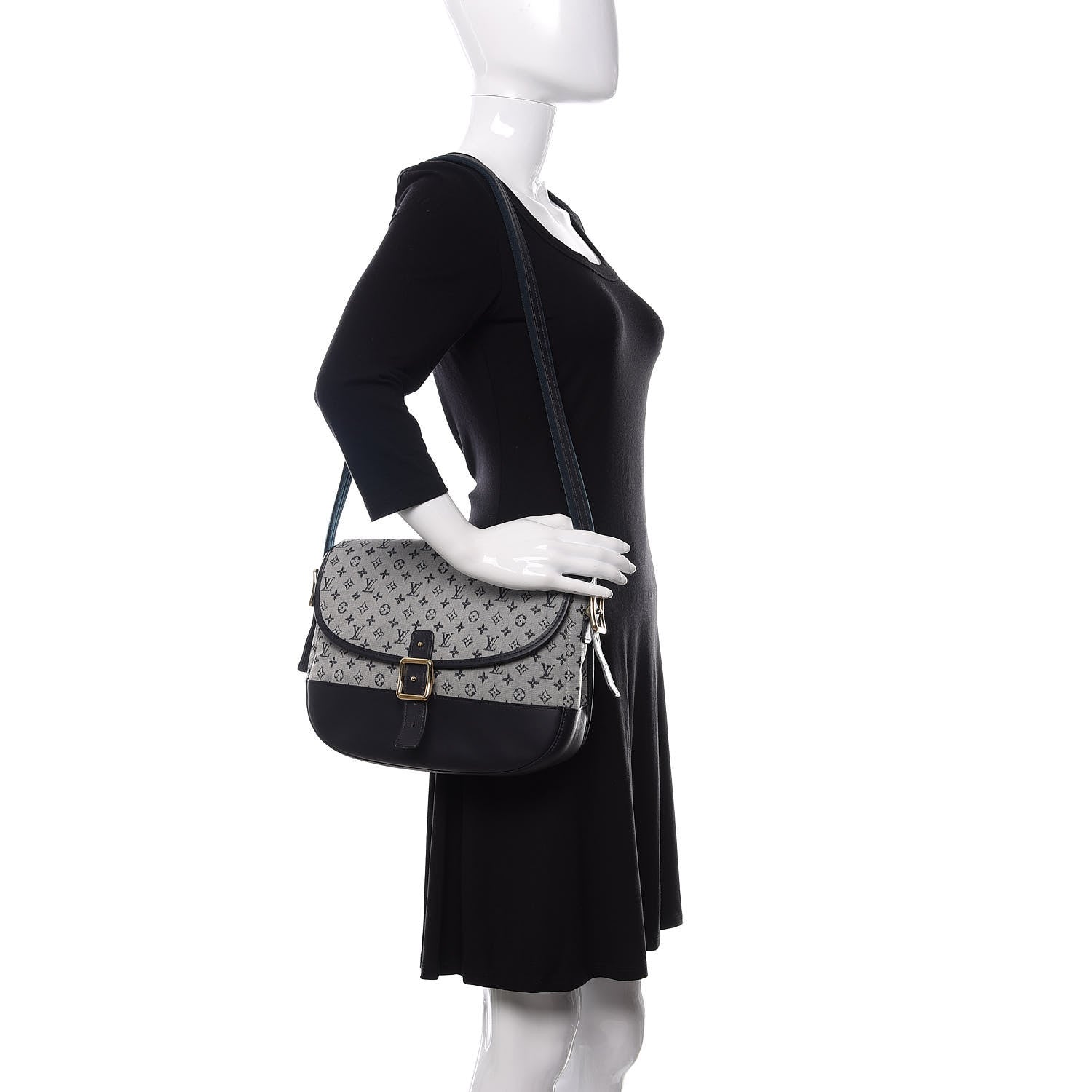 Louis Vuitton Mini Monogram Berangere Blue 2 of 12