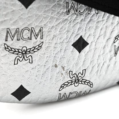 MCM Metallic Visetos Stark Belt Bag Silver 10 of 10