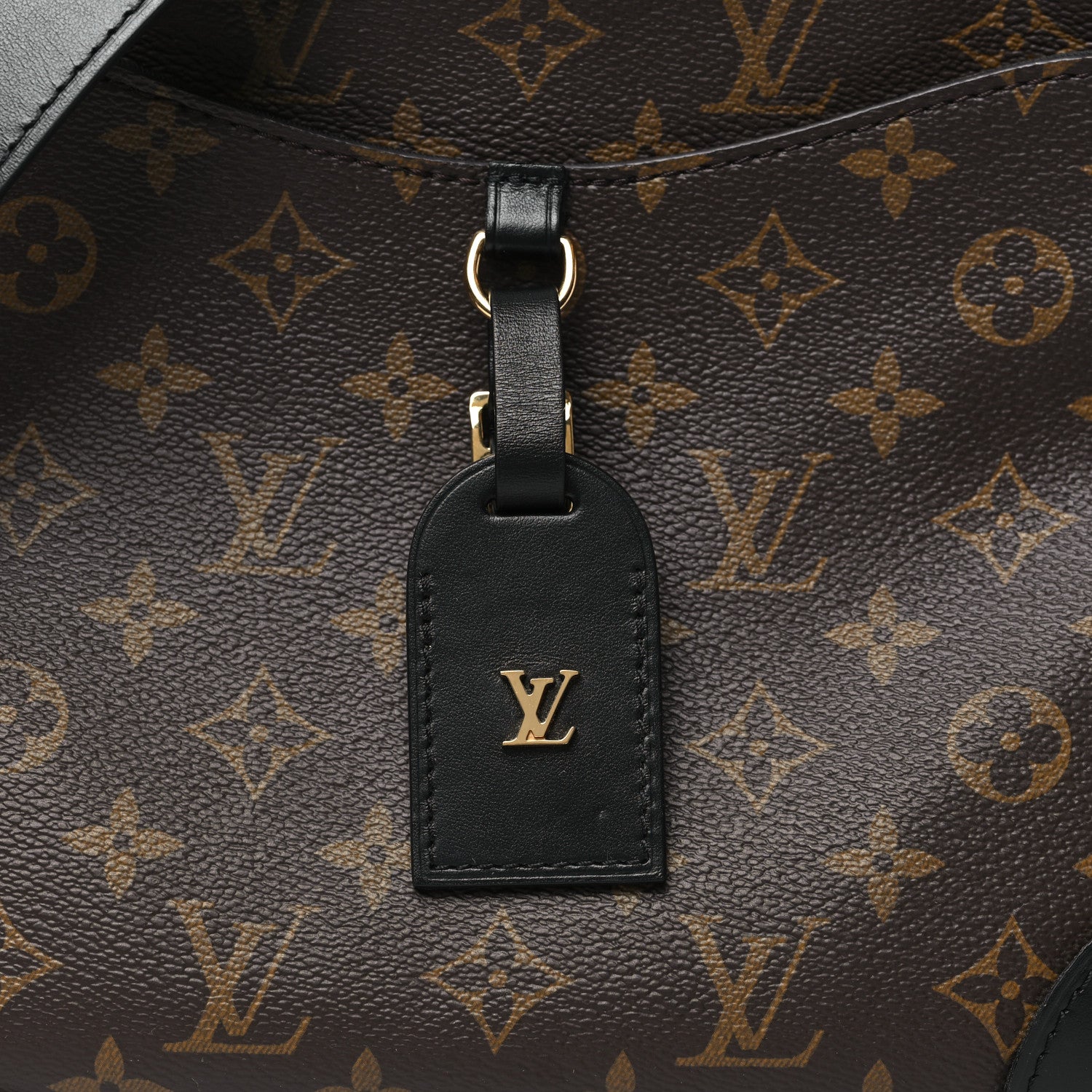 Louis Vuitton Monogram Odeon PM Black 7 of 10