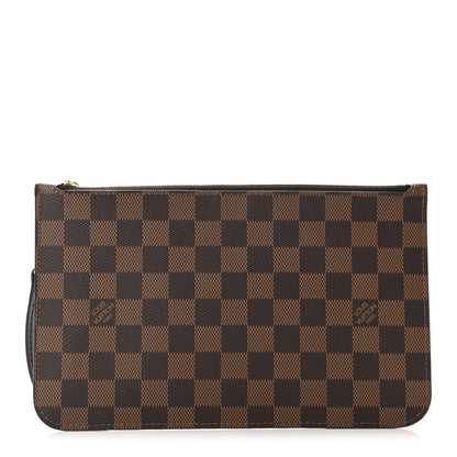 Louis Vuitton Damier Ebene Neverfull MM GM Pochette 1 of 7