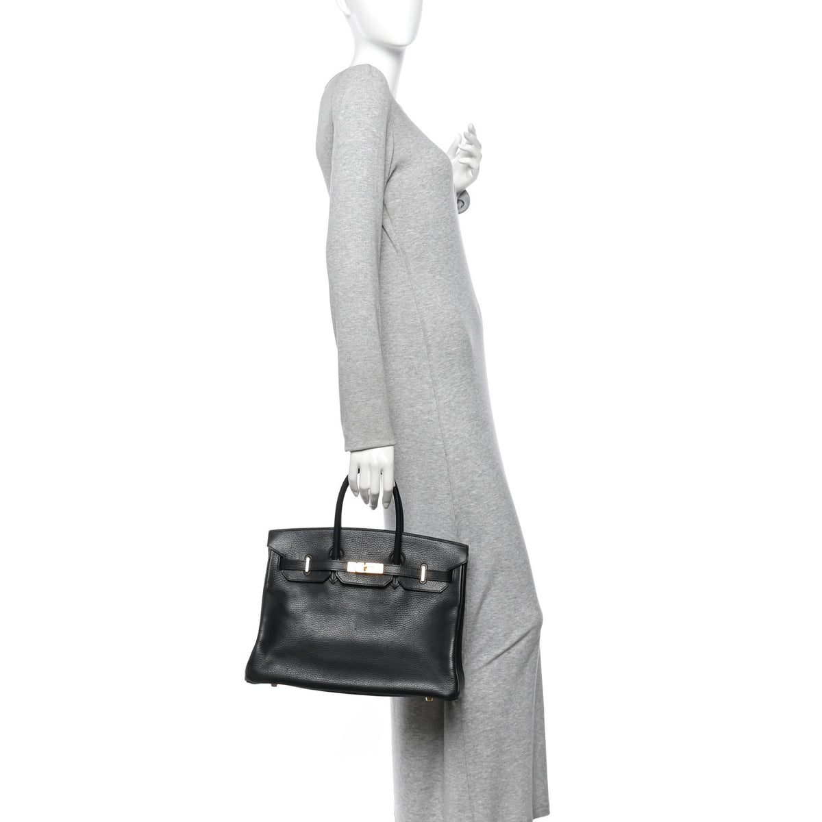 Hermes Ardennes Birkin 35 Black 2 of 15
