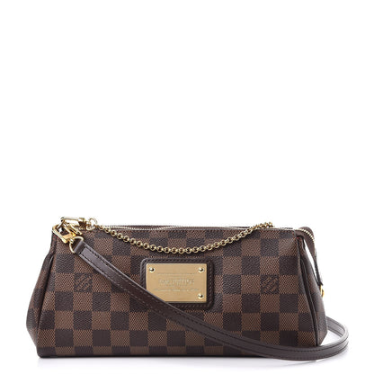 Louis Vuitton Damier Ebene Eva Clutch 1 of 7