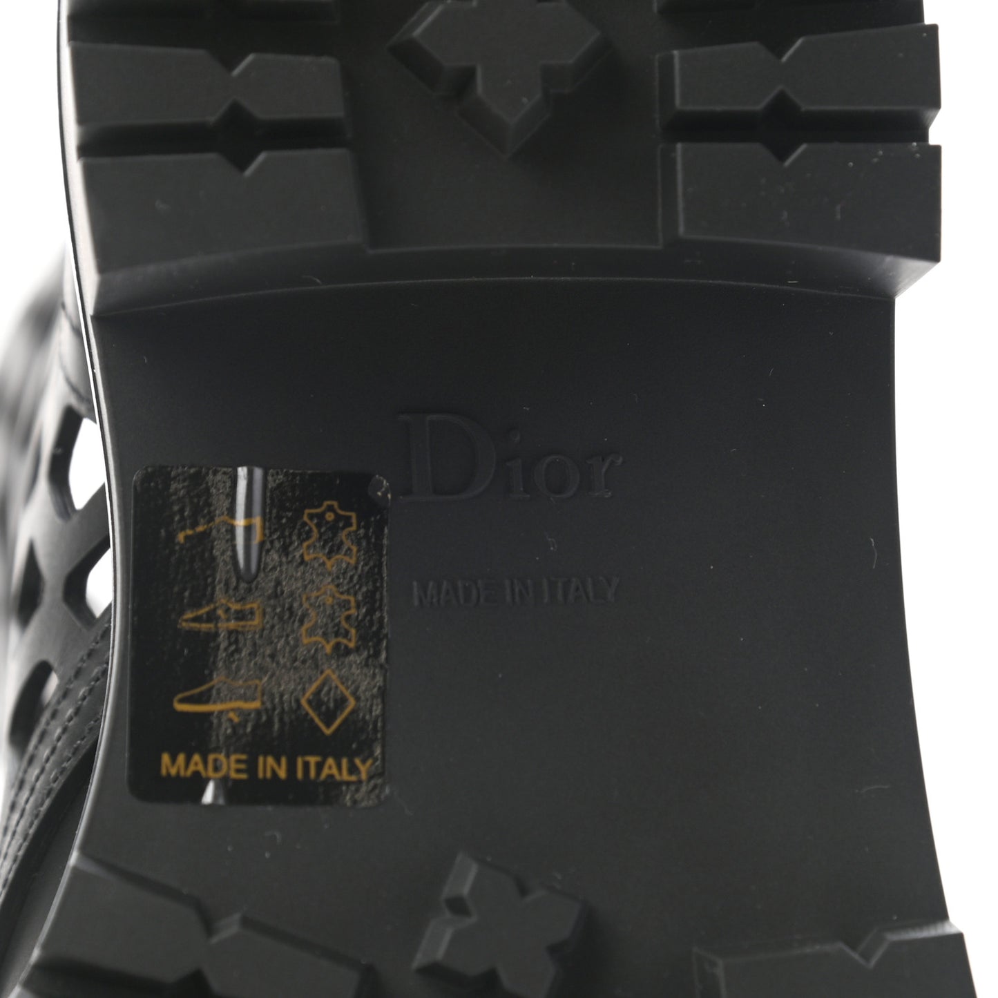 Matte Calfskin Womens D-Trap 30mm Tall Boots 36 Black