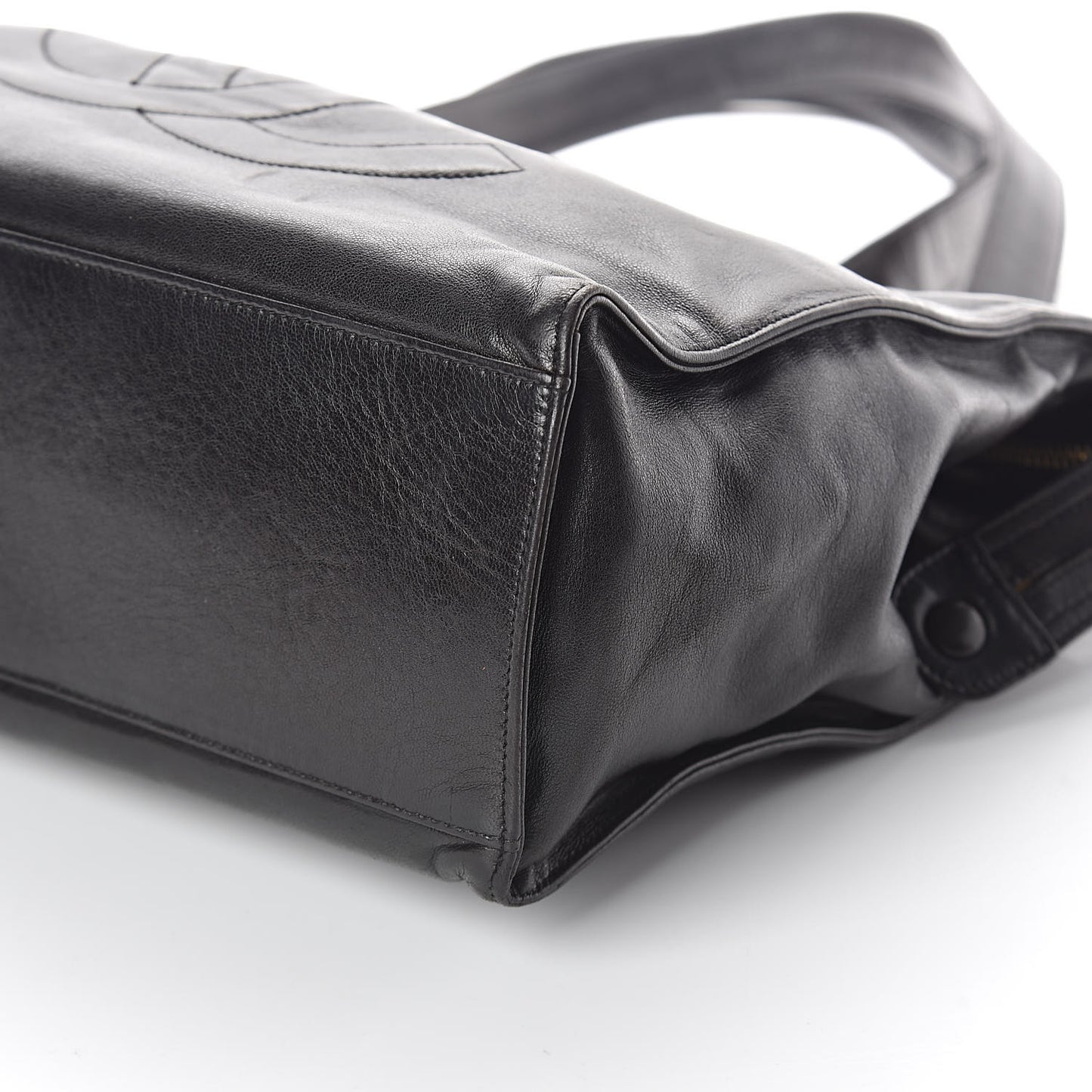 Lambskin CC Shoulder Bag Black