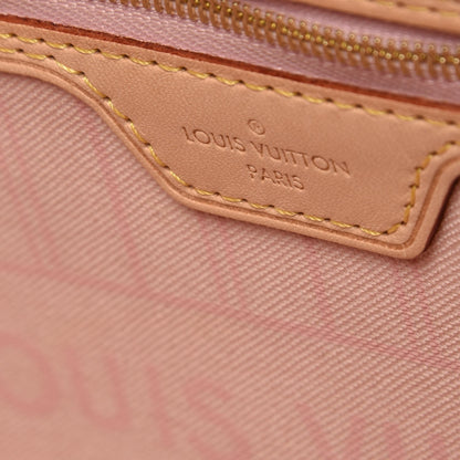 Louis Vuitton Damier Azur Neo Neverfull MM Rose Ballerine 6 of 9