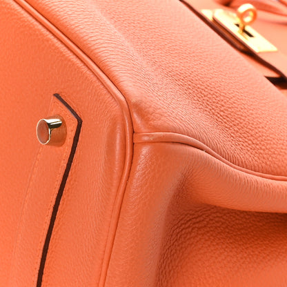 Hermes Togo Birkin 35 Orange 9 of 13