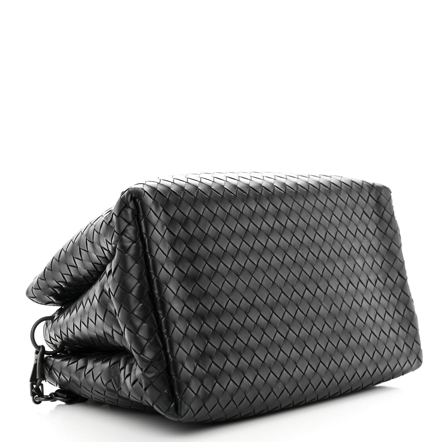 Bottega Veneta Nappa Intrecciato Small Roma Tote Black 4 of 13