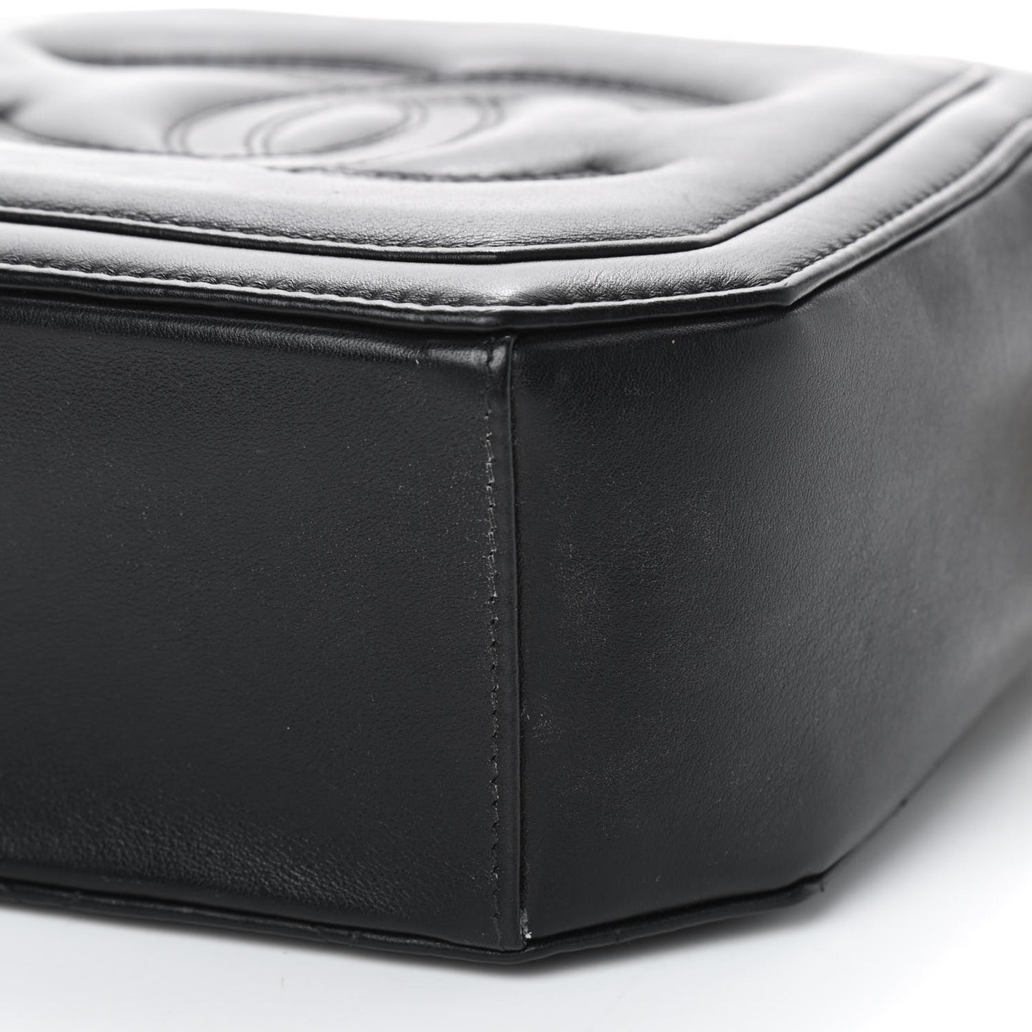 Lambskin Quilted CC On Top Vanity Black