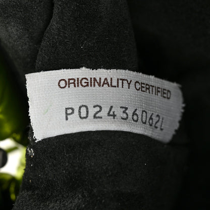 Bottega Veneta Metallic Crushed Calfskin The Mini Pouch Chlorophyll 6 of 8