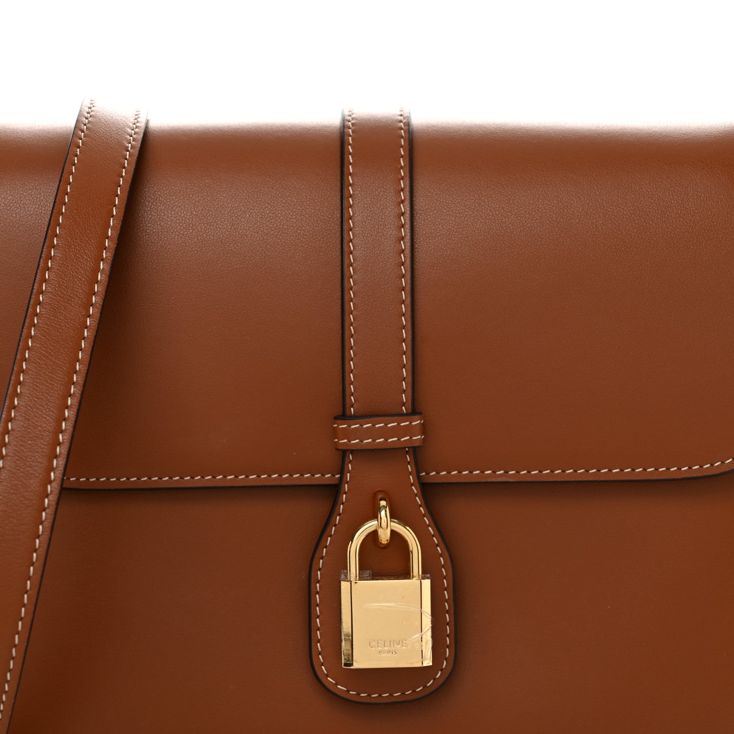 Celine Smooth Calfskin Medium Tabou Tan 8 of 10