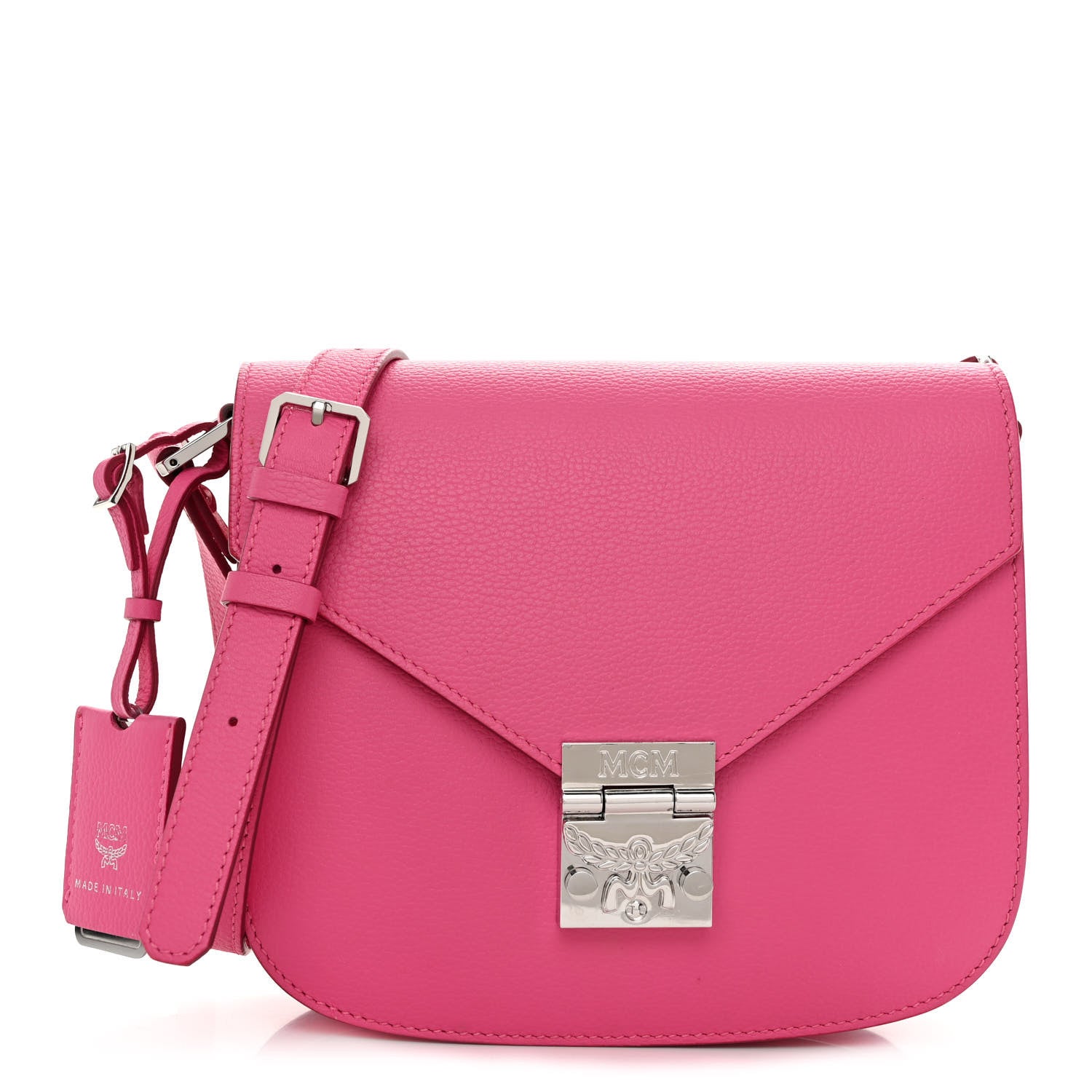 MCM Calfskin Patricia Small Crossbody Bag Pink 1 of 10