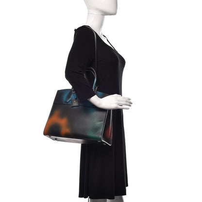 Louis Vuitton Calfskin Hologram City Steamer MM 2 of 10