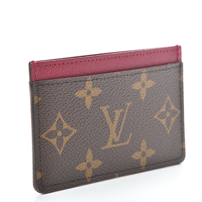 Louis Vuitton Monogram Card Holder Fuchsia 2 of 7