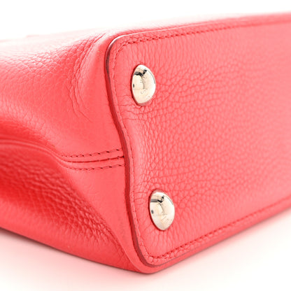 Louis Vuitton Taurillon Snakeskin Capucines BB Rubis 8 of 9