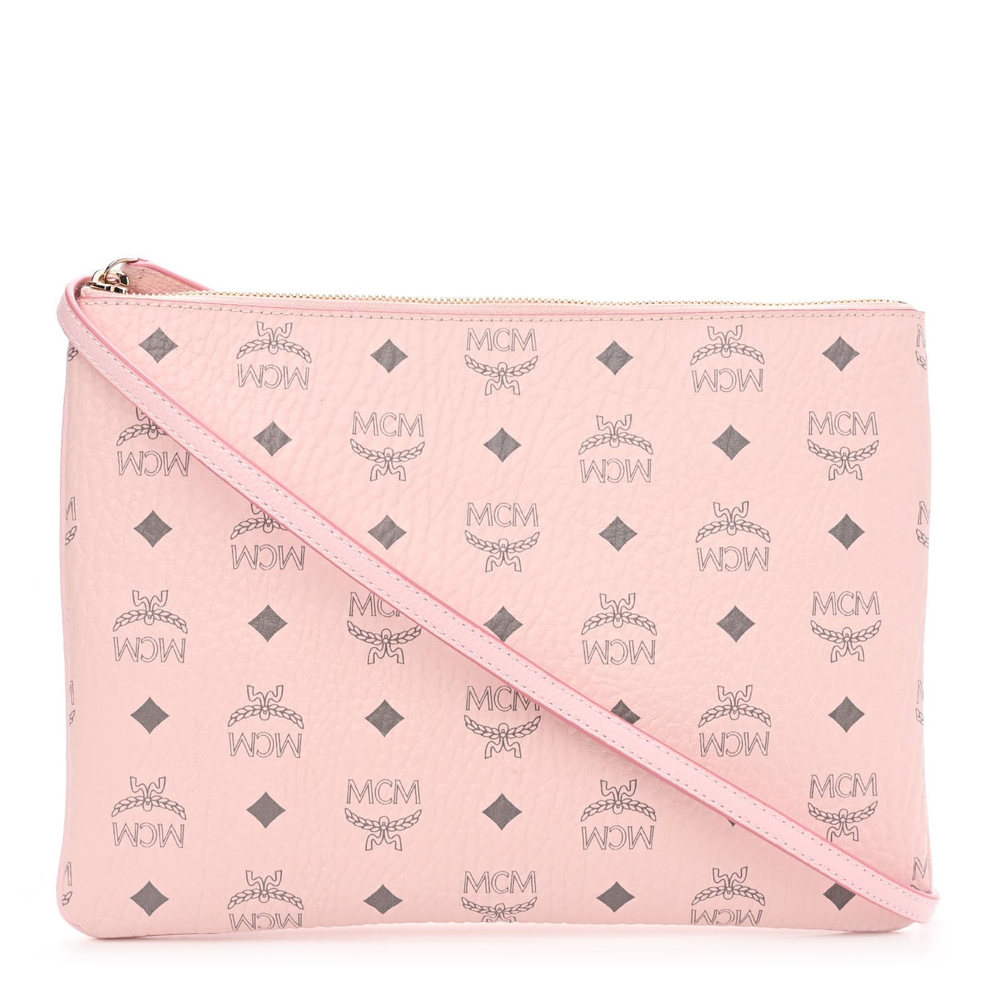 Visetos Medium Crossbody Pouch Soft Pink