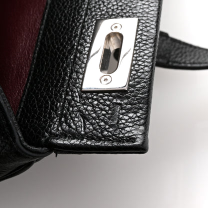 Gucci Grainy Calfskin Small Zumi Top Handle Bag Black 11 of 13