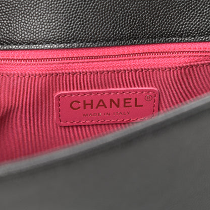 Chanel Caviar Quilted Medium Fashion Therapy Flap Bag Black 6 of 11