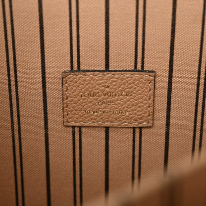Louis Vuitton Empreinte Pochette Metis Papyrus 6 of 17